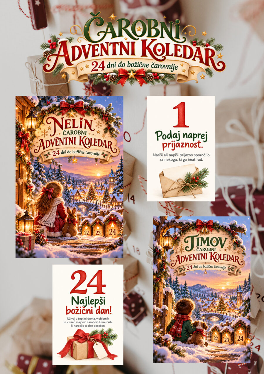 Personaliziran adventni koledar