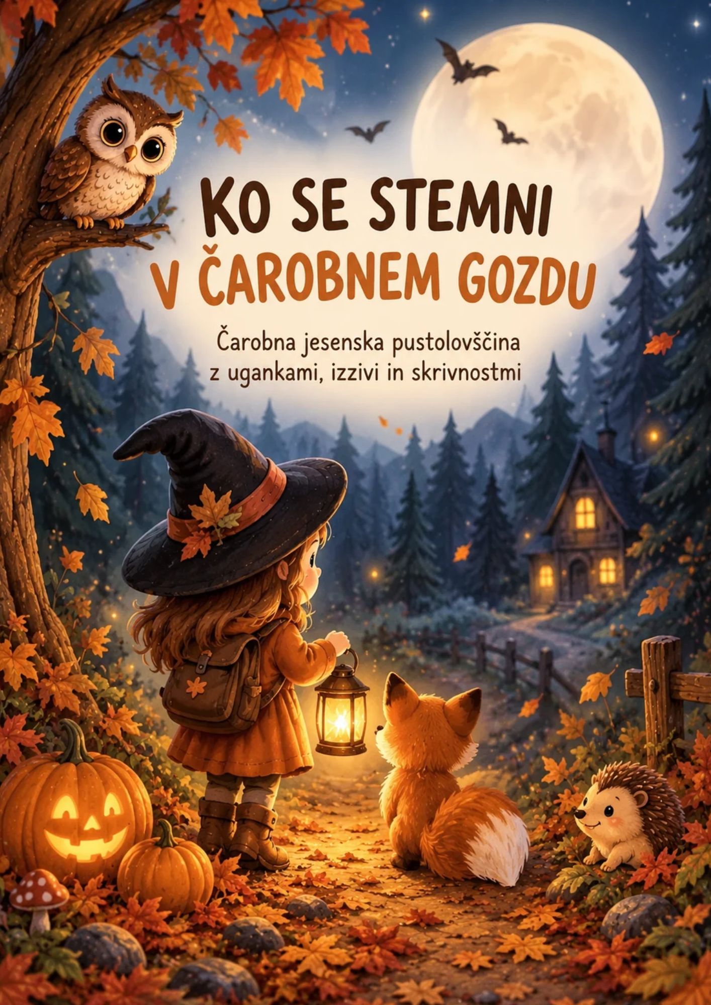 Ko se stemni v čarobnem gozdu