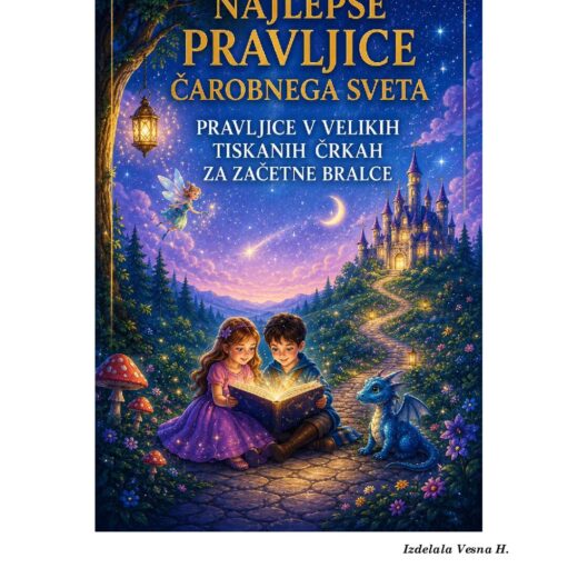 Najlepše pravljice čarobnega sveta VELIKE TISKANE ČRKE