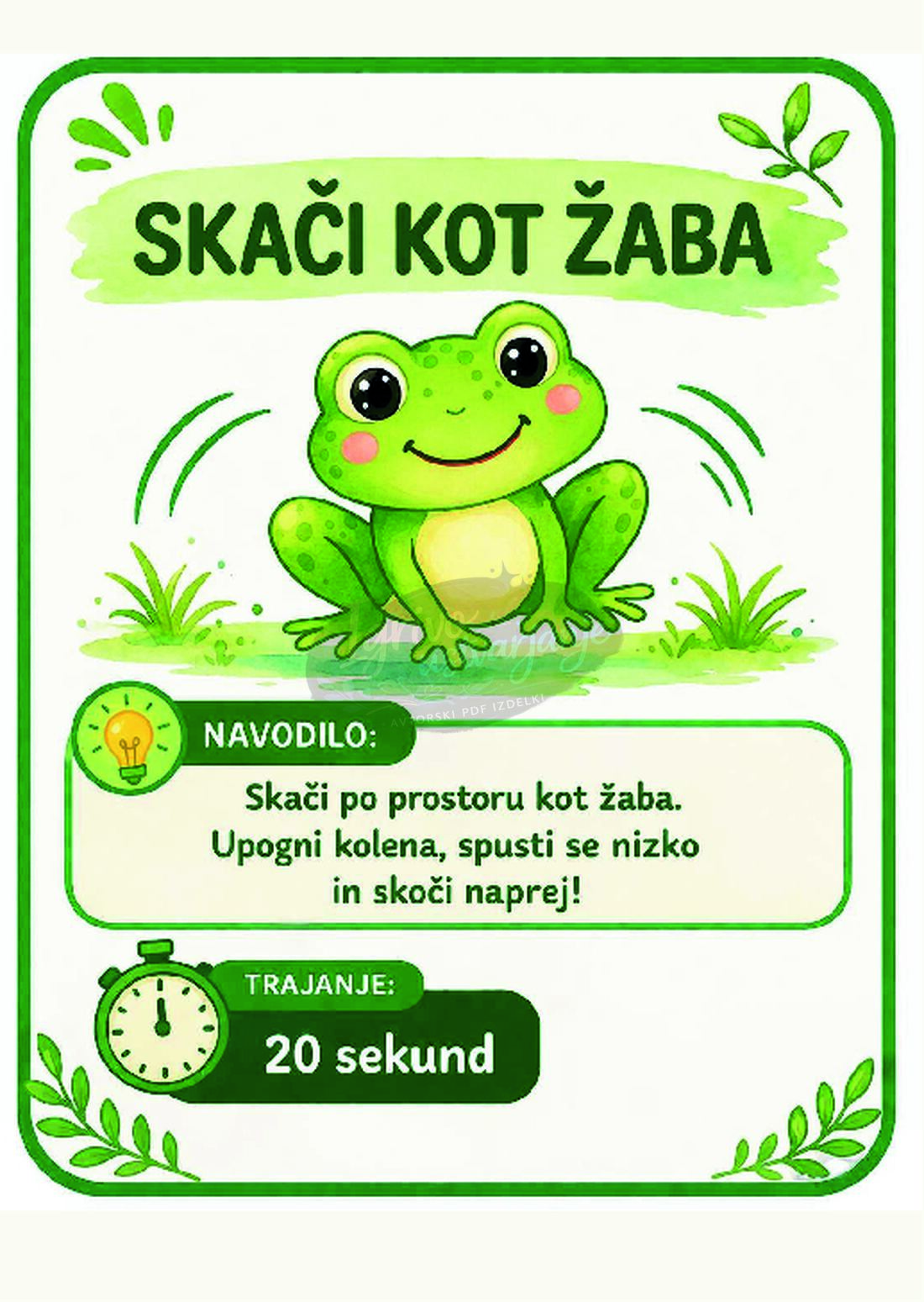 Didaktične kartice za aktivne možgane - slika 3