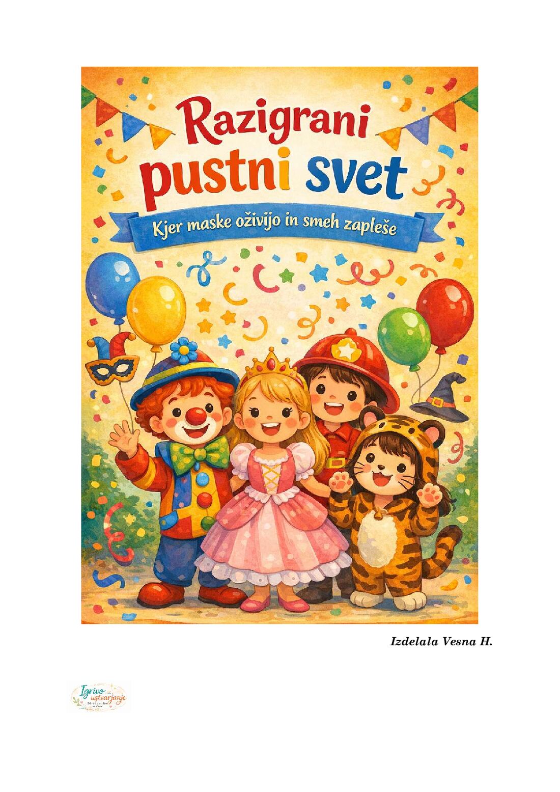 Razigrani pustni svet